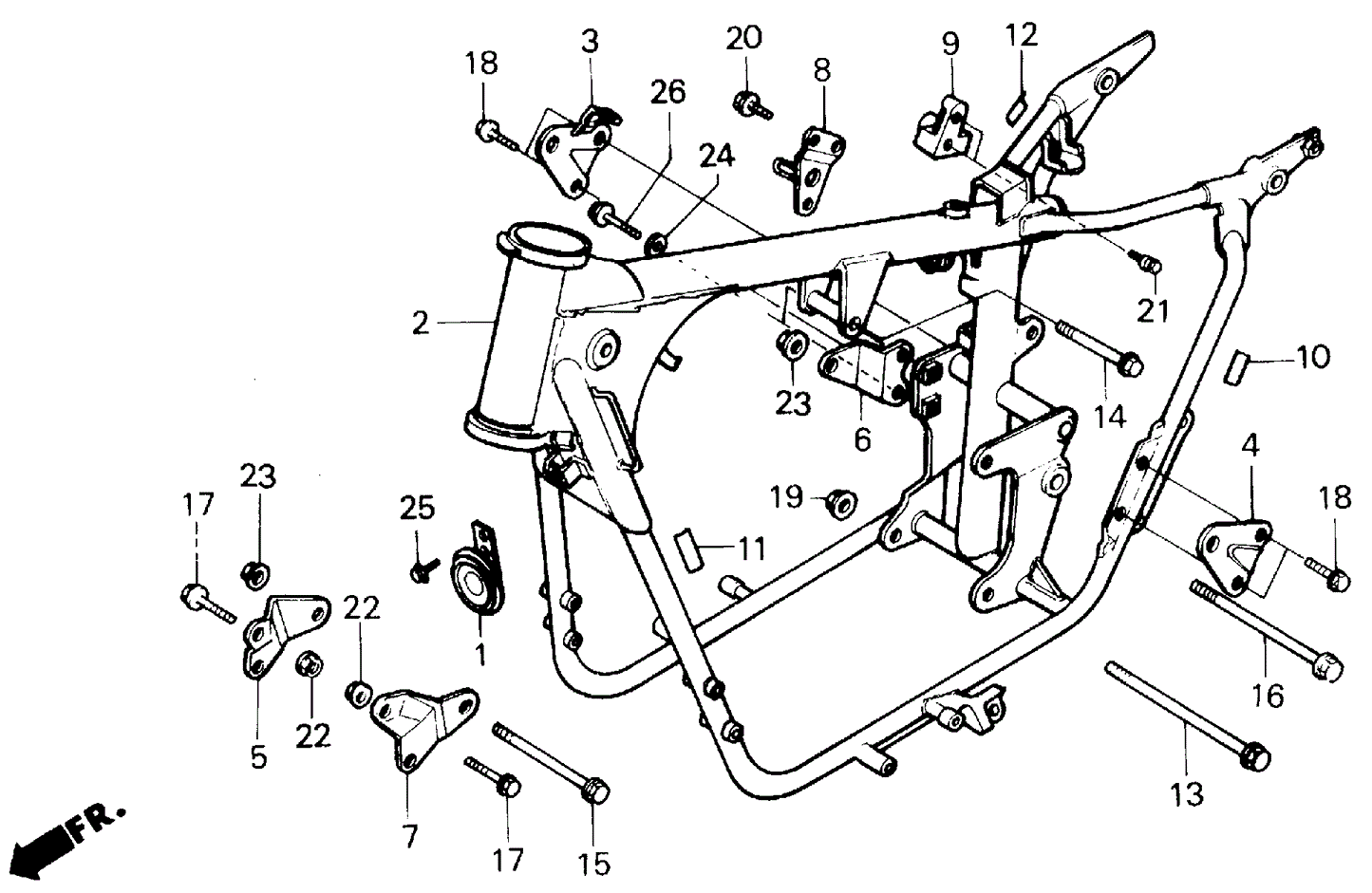Bolt, Special Flange (10X22)
