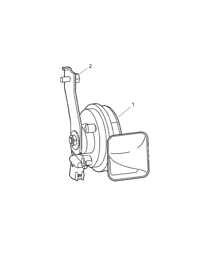Horn And Bracket Kit