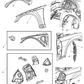 Bracket Fender Dog Leg