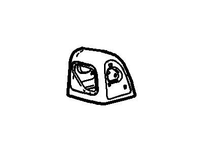 Cover - Front Seat Belt Adjustment