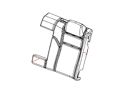 Cover Rear Seat Back 60 % Side