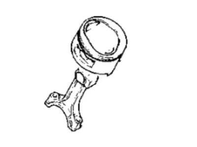 Piston, W/Pin, (Up To Prod Date 11-30-92)
