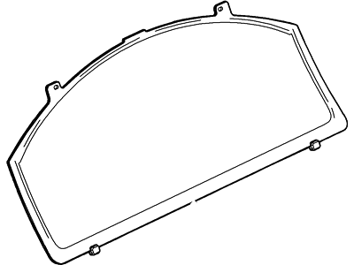 Mask - Fuel And Temperature Gauge