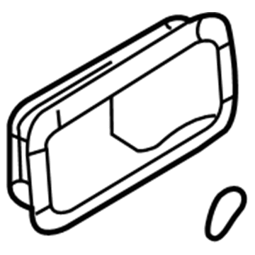 Escutcheon - Door Inside Handle