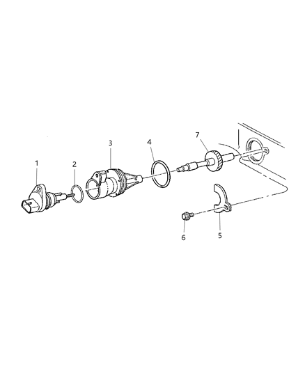 Pinion Speedometer Drive