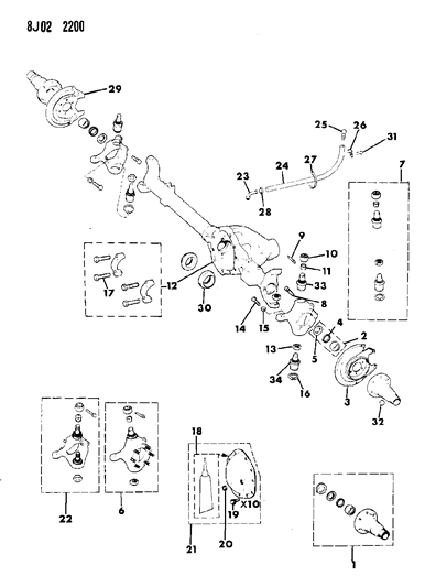Seal, Inner Axle, Right