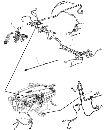 Wiring Instrument Panel