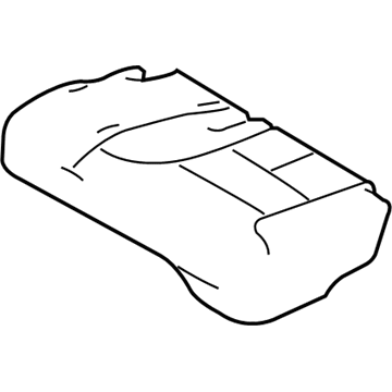 Cover Assy - Rear Seat Cushion