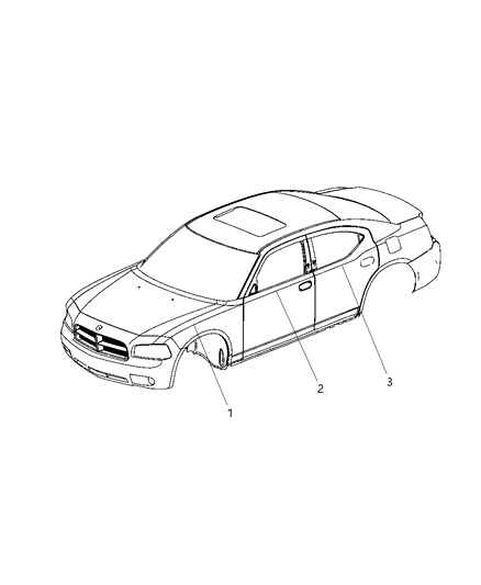 Decal Fender Front