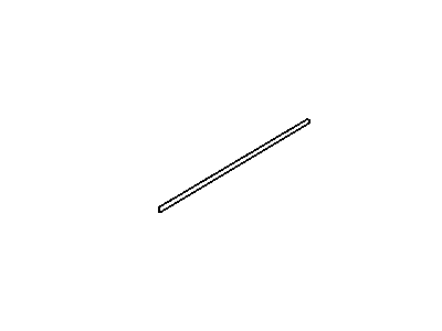 New 2007-2009 Fits Chrysler Caliber, Compass, Patriot Molding-Front Door - Part # YW92EGJAA
