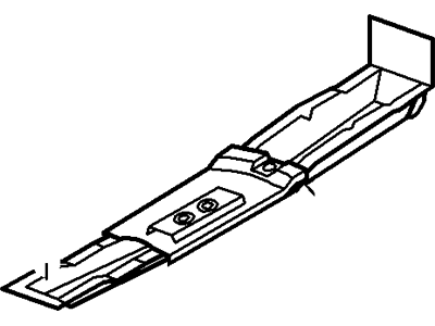 Plate - Spare Wheel Carrier Anchor