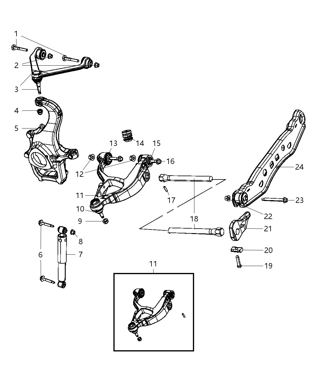 Shock Absorber Suspension Front