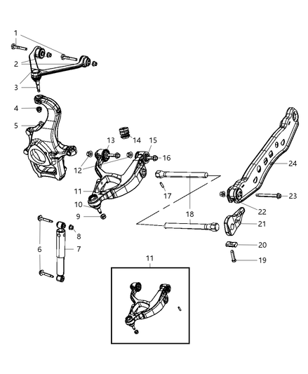 Shock Absorber Suspension Front