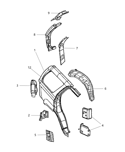Panel Liftgate Opening