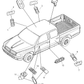 Bezel Power Window/Door Lock Switch