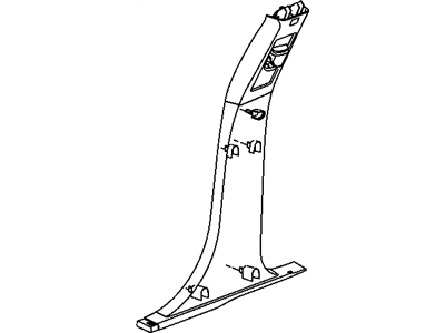 Panel B Pillar Upper Trim