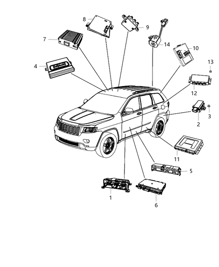 Module Memory Seat And Mirror Control