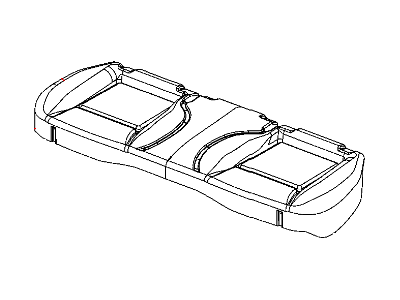 Cover Rear Seat Cushion