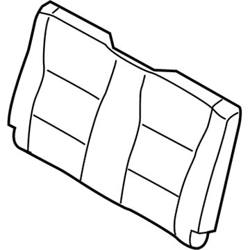 Cover Assy - Rear Seat Back