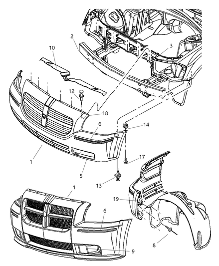 Bezel Fog Lamp