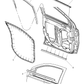 Weatherstrip Front Door Belt Inner