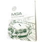 New OEM MG Series MGA & 1600 Workshop Manual - Book AKD600