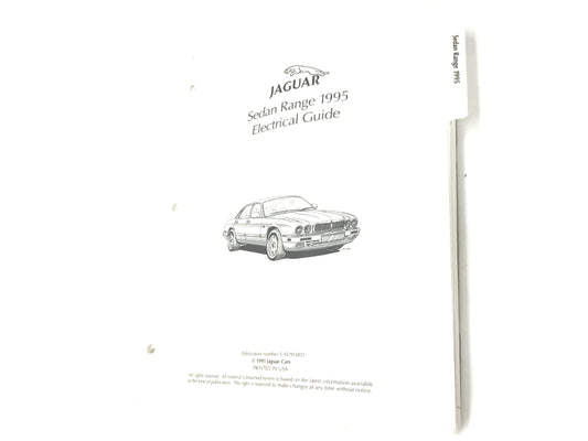 New 1995 Jaguar Sedan Electrical Guide Wiring Diagrams