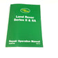 New OEM 59-71 Land Rover Series II & IIA Workshop Repair Manual Vol 1 & Vol 2