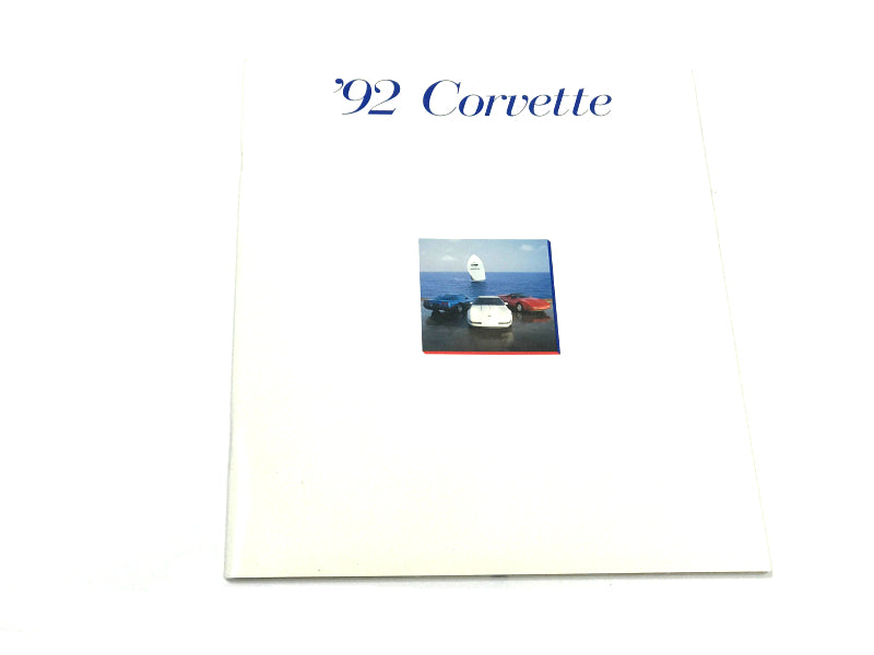 OEM 1992 Chevrolet Corvette Sales Brochure Kit, Coupe, Convertible & ZR1