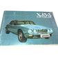 New OEM 1977-1979 Jaguar XJ5.3 Owners Manual E.196/3