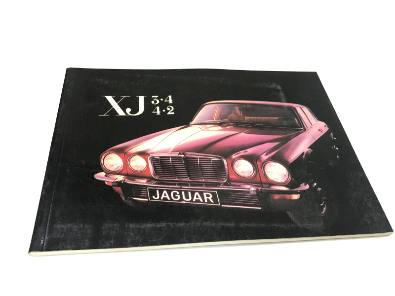 New OEM 1978 Jaguar XJ6 Series 2 3.4 & 4.2 Owners Handbook