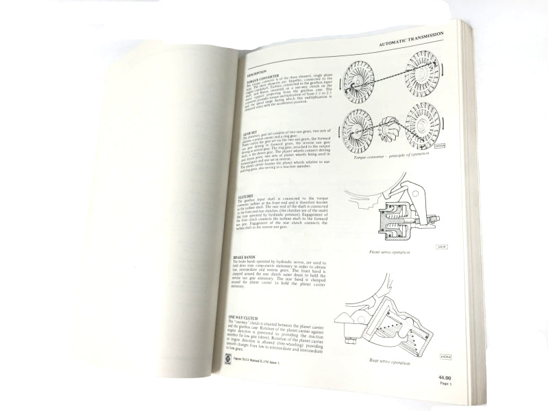 New Jaguar XJ12 Workshop Repair Manual - E.1721