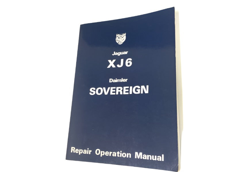 New OEM 1974-1979 Jaguar XJ6 Daimler Sovereign (Series 2) Repair Operation Manual