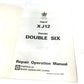 New Jaguar XJ12 Double Six Workshop Repair Manual - E1904