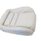 New OEM 1994-1995 Ford Mustang Front Seat Cushion Bottom Leather White, Part # F4ZZ-6360052-CD0
