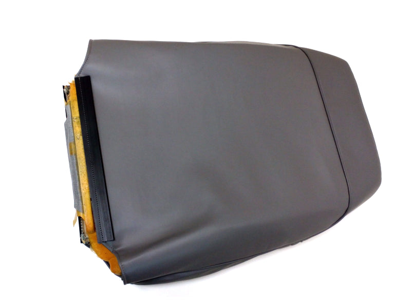 New OEM 1994-1995 Ford Mustang Front Seat Back Gray Leather Cover, Part # F4ZZ-6360136-CCC