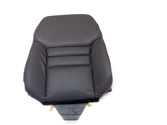 New OEM 1994-1995 Ford Mustang Front Seat Back Gray Leather Cover, Part # F4ZZ-6360136-CCC