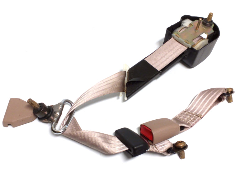 New OEM 1995 Ford Escort Sedan, Tracer Front Driver Outer Seat Belt, Part # F5KY-54613B85-A