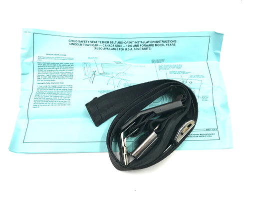 New OEM 1992-1997 Lincoln Town Car Rear Seat Belt Buckle Left, Part # F5VY5460045B