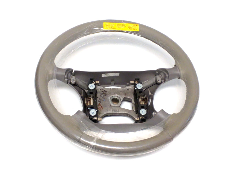 New OEM 1998 Ford Explorer Leather Steering Wheel Medium Graphite, Part # F87Z3600FAD