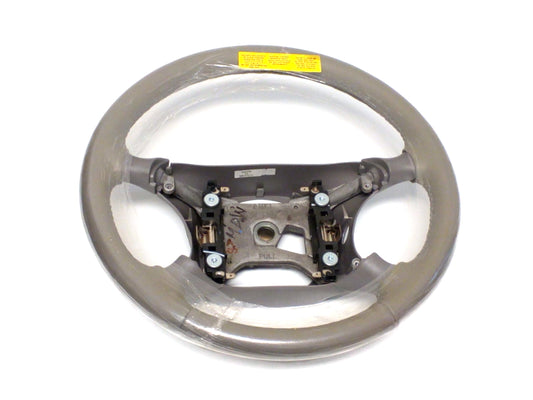 New OEM 1998 Ford Explorer Leather Steering Wheel Medium Graphite, Part # F87Z3600FAD