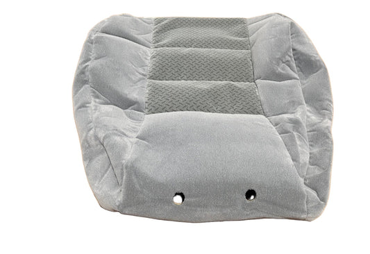 New OEM 2005-2007 Saturn Ion Cover Driver Seat Back Cushion Pewter, Part # 15872407