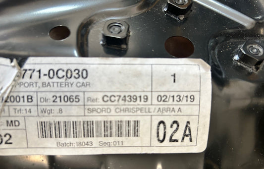 New OEM 2007-2022 Fits Toyota Tundra, Sequoia Apron Assembly Support Plate, Part # 53771-0C030