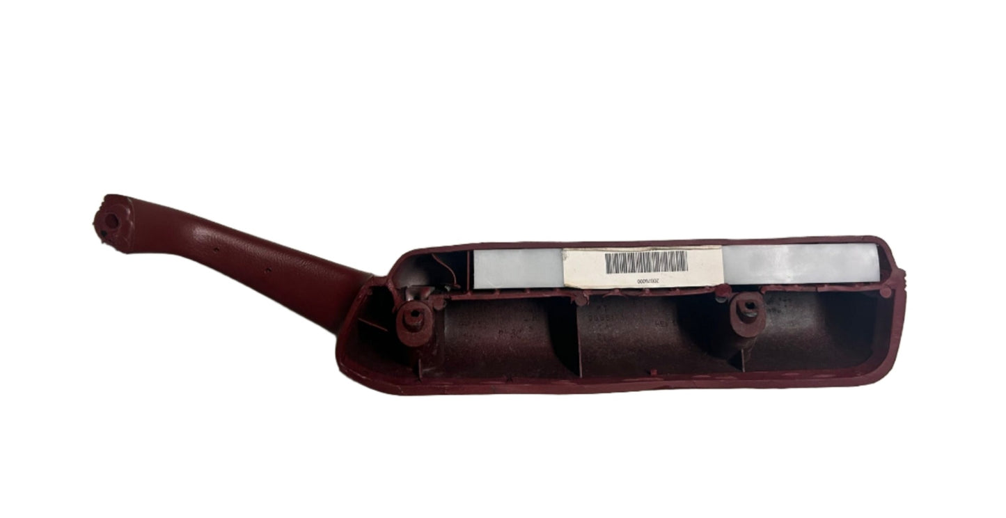 New OEM 1978-1981 Pontiac Firebird Driver's Left Door Panel Armrest Carmine Red, Part # 20076001
