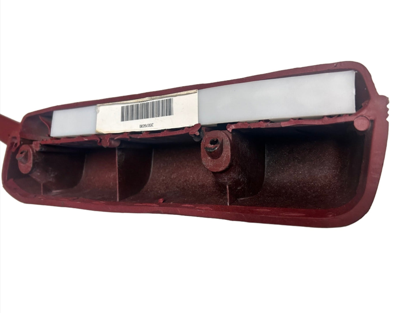 New OEM 1978-1981 Pontiac Firebird Driver's Left Door Panel Armrest Carmine Red, Part # 20076001