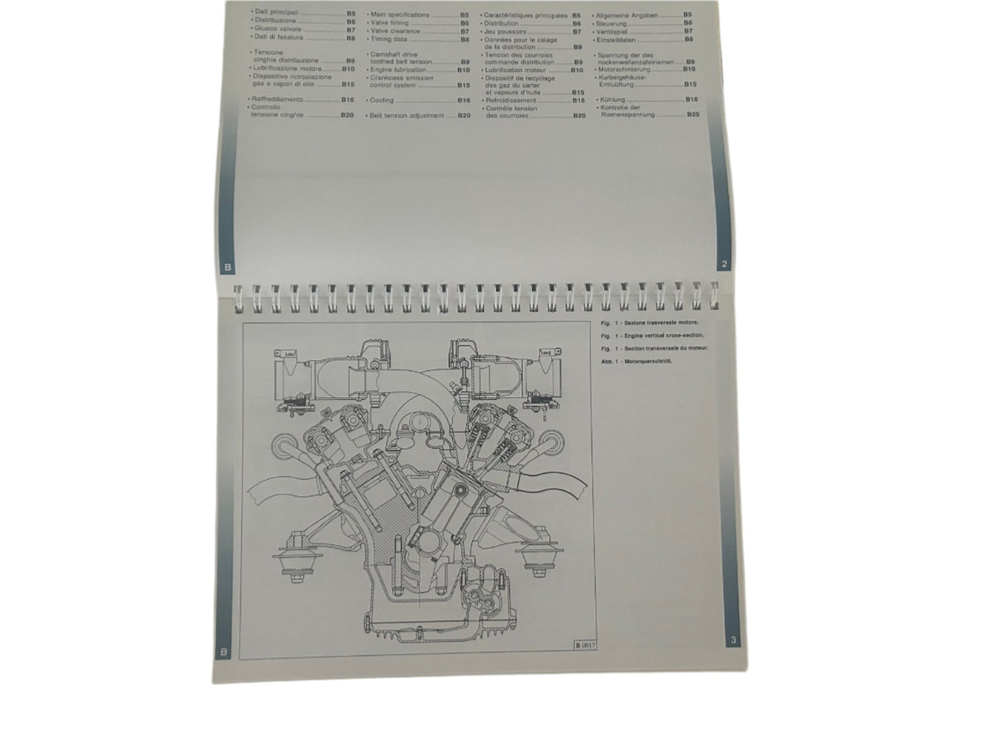 New OEM 1997 Ferrari 456GT/A Euro Spec Owners Manual Handbook - Cat. 1145/96