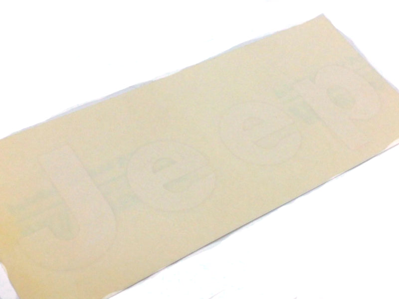 New 1981-1986 Fits "Jeep" Factory Original Decal, Part # J5461681
