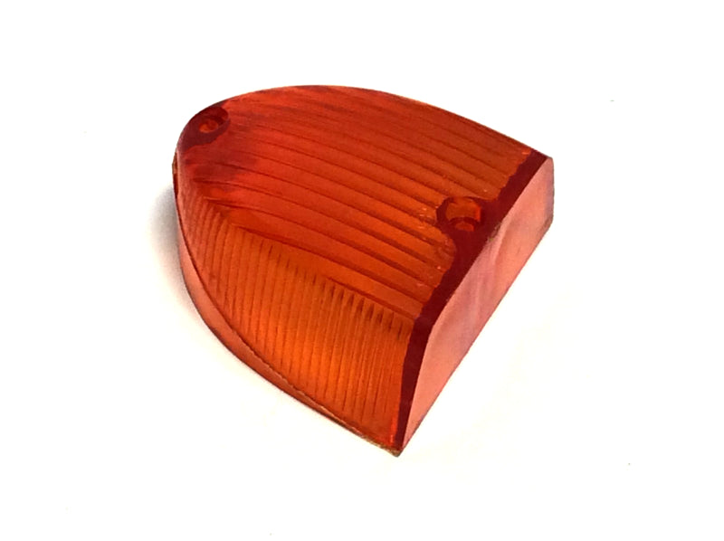 New OEM 1956-1959 Ferrari 250 TDF Rear Tail Light Lens (Amber) Altissimo, Part # MC3805/11