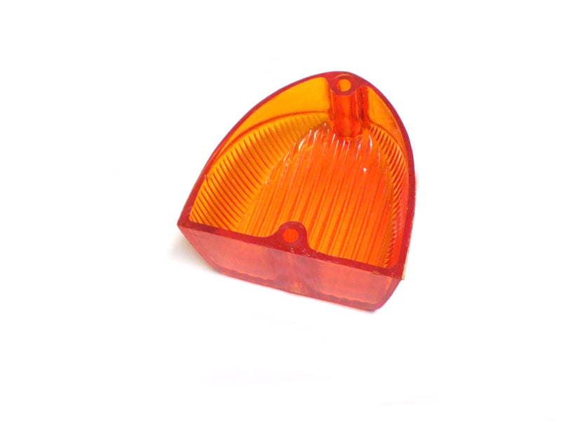 New OEM 1956-1959 Ferrari 250 TDF Rear Tail Light Lens (Amber) Altissimo, Part # MC3805/11