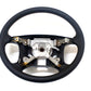 New OEM 1995-1999 Mitsubishi Eclipse Black/Graphite Vinyl Steering Wheel, Part # MR171456